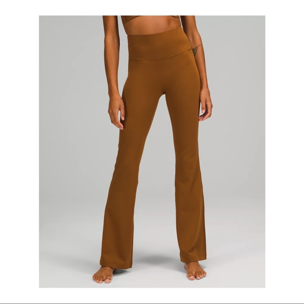 Lululemon Groove Plant Flare Super High-rise Nulu BNWT